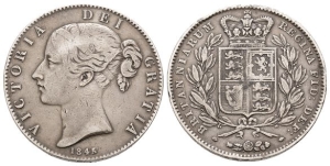 Great Britain. Hanover, Victoria AR Crown.