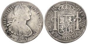 Spanish America. Charles IV AR Eight Reales.