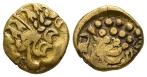 Celtic Britain. Belgae(?) AV Stater.