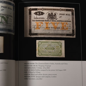 Numismatic Books - Paper Currencies of the Straits Settlements, Malaya, British North Borneo, Sarawak and Brunei