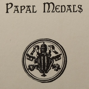 Numismatic Books - Catalogue of Papal Medals