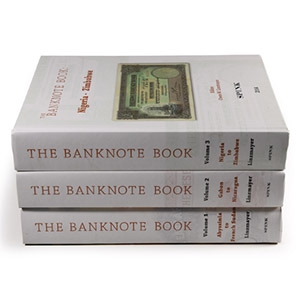 Numismatic Books - The Banknote Book: Volume I - III