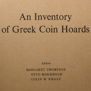 Numismatic Books - An Inventory of Greek Coin Hoards