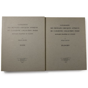 Numismatic Books - Catalogue des Monnaies Grecques Antiques de LAncienne Collection Pozzi - Monnaies Frappées en Europe - Volume I & II