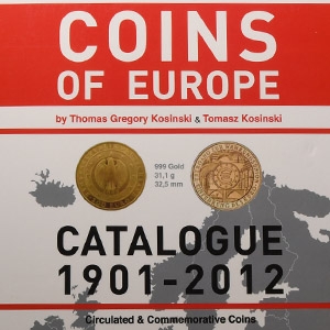 Numismatic Books - Coins of Europe - Catalogue 1901-2012