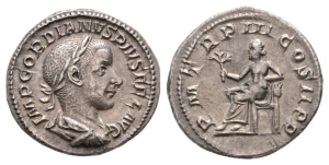 Gordian III AR Denarius.