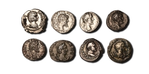Roman AR and Plated Denarii [8].