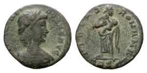 Theodora (wife of Constantius I) AE Follis.