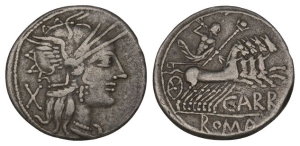 Cn. Carbo AR Denarius.