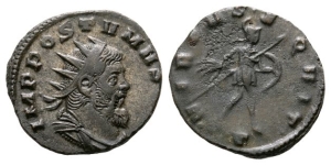 Aureolus, Romano-Gallic Usurper BI Antoninianus.