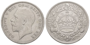 Great Britain. Windsor, George V AR Crown.