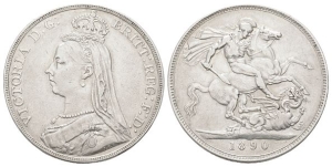 Great Britain. Hanover, Victoria AR Crown.