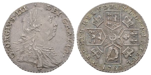 Great Britain. Hanover, George III AR Shilling.