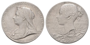 Great Britain. Hanover, Victoria AR Commemorative Medal.