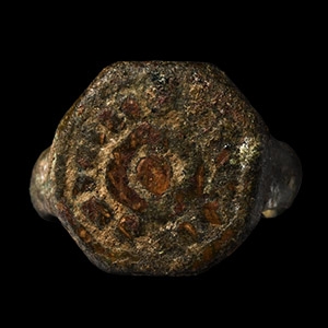 Medieval Bronze Holy Land Ring