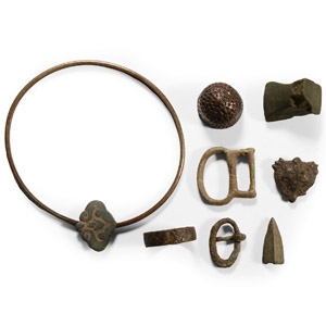 Medieval and Other Bronze Artefact Group