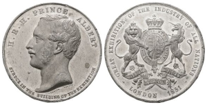 Great Britain. Hanover, HRH Prince Albert Industrial Exhibition Medal.
