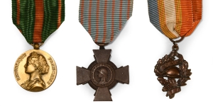 France. World War I AE Medal Group.