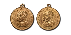 Edward VII & Alexandra Gilt AE Medal Group.