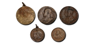 George V and Queen Mary Jubilee Medal Group.