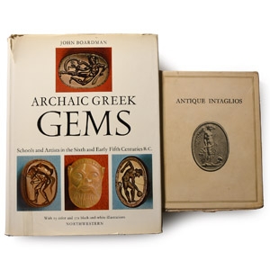 Archaeological Books - Archaic Greek Gems and Antique Intaglios Book Titles