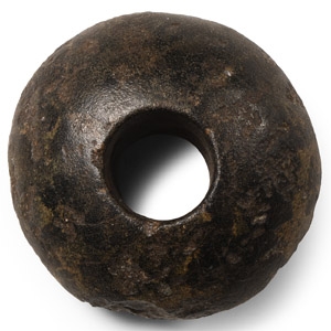 Stone Age Polished Pierced Macehead