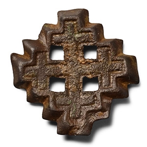 Medieval Bronze Knights Holy Sepulchre Badge