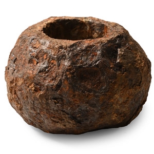Medieval Iron Macehead
