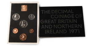 Great Britain. Elizabeth II, Decimal Coinage Set.