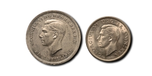 Hanover. George VI Crown & Halfcrown Group.