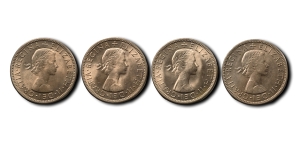 Hanover. Elizabeth II Halfcrown Group.