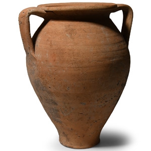 Roman Terracotta Double-Handled Jar