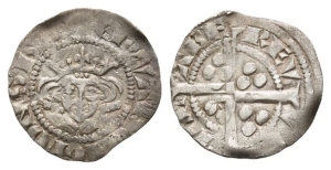 England. Plantagenet, Edward I AR Halfpenny.
