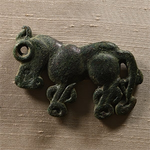 Scythian Standing bronze Horse Applique