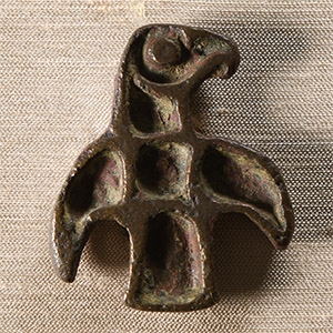 Bactrian Copper Stamp Seal of a Bird