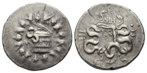 Mysia, Pergamon AR Cistophoric Tetradrachm.