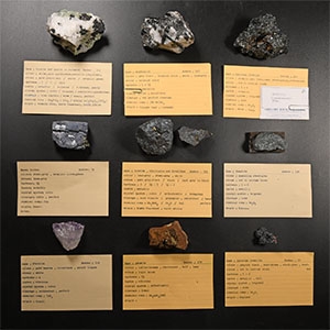 Natural History - Historic Mineral Specimen Collection