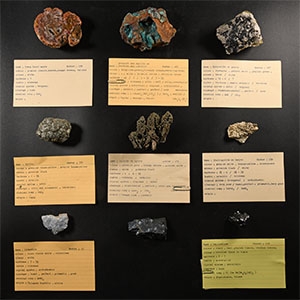 Natural History - Historic Mineral Specimen Collection