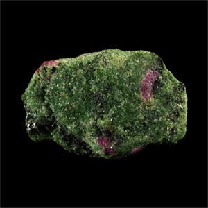 Natural History - Historic Tanzania Ruby Chrom-zoisite Mineral Specimen