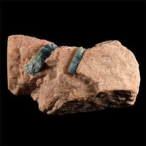 Natural History - Historic Brazil Aquamarine Mineral Specimen