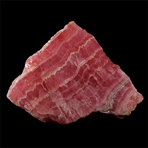 Natural History - Historic Argentina Polished Rhodochrosite Mineral Specimen