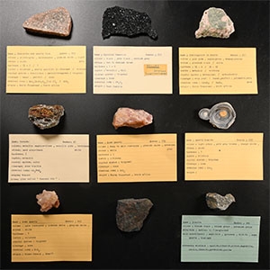 Natural History - Historic Collection of Mineral Specimens