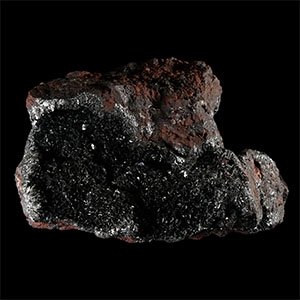 Natural History - Large Historic Cumbria, UK Specular Hematite Mineral Specimen