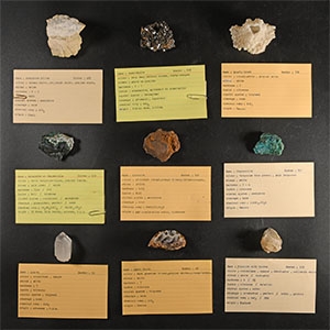 Natural History - Historic Mineral Specimen Collection