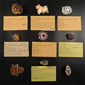 Natural History - Historic Mineral Specimen Collection