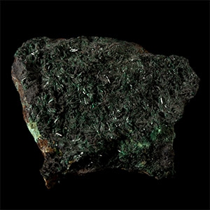 Natural History - Historic Copiapo, Chile Atacamite on Chrysocolla Mineral Specimen