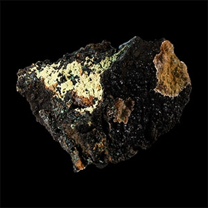 Natural History - Historic Mexico Rosasite Mineral Specimen