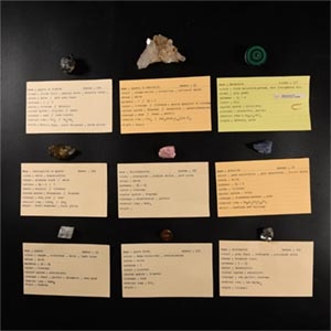 Natural History - Historic Mineral Specimen Collection