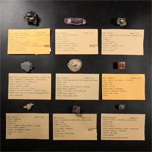 Natural History - Historic Mineral Specimen Collection