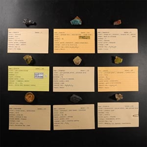 Natural History - Historic Mineral Specimen Collection